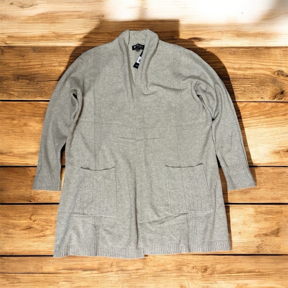 Cashmere Sweater cárdigan SM cream for women New whit tag